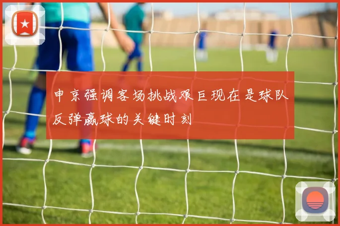 申京强调客场挑战艰巨现在是球队反弹赢球的关键时刻